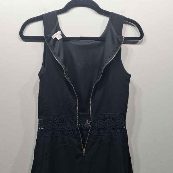 Xhilaration Sleeveless Black Lace Detail Dress Size XS - Picture 8 of 13